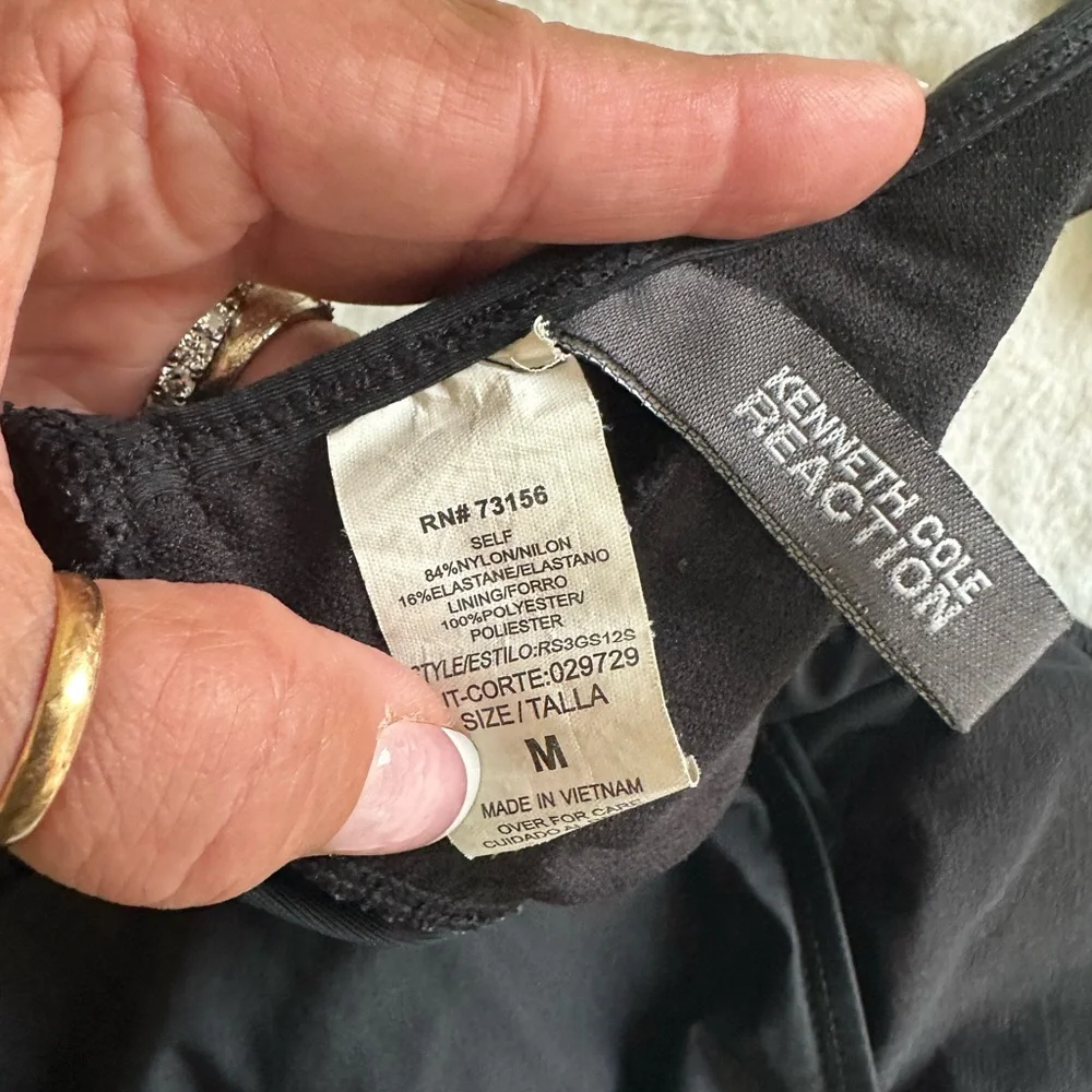 Kenneth Cole Reaction Black Swimsuit